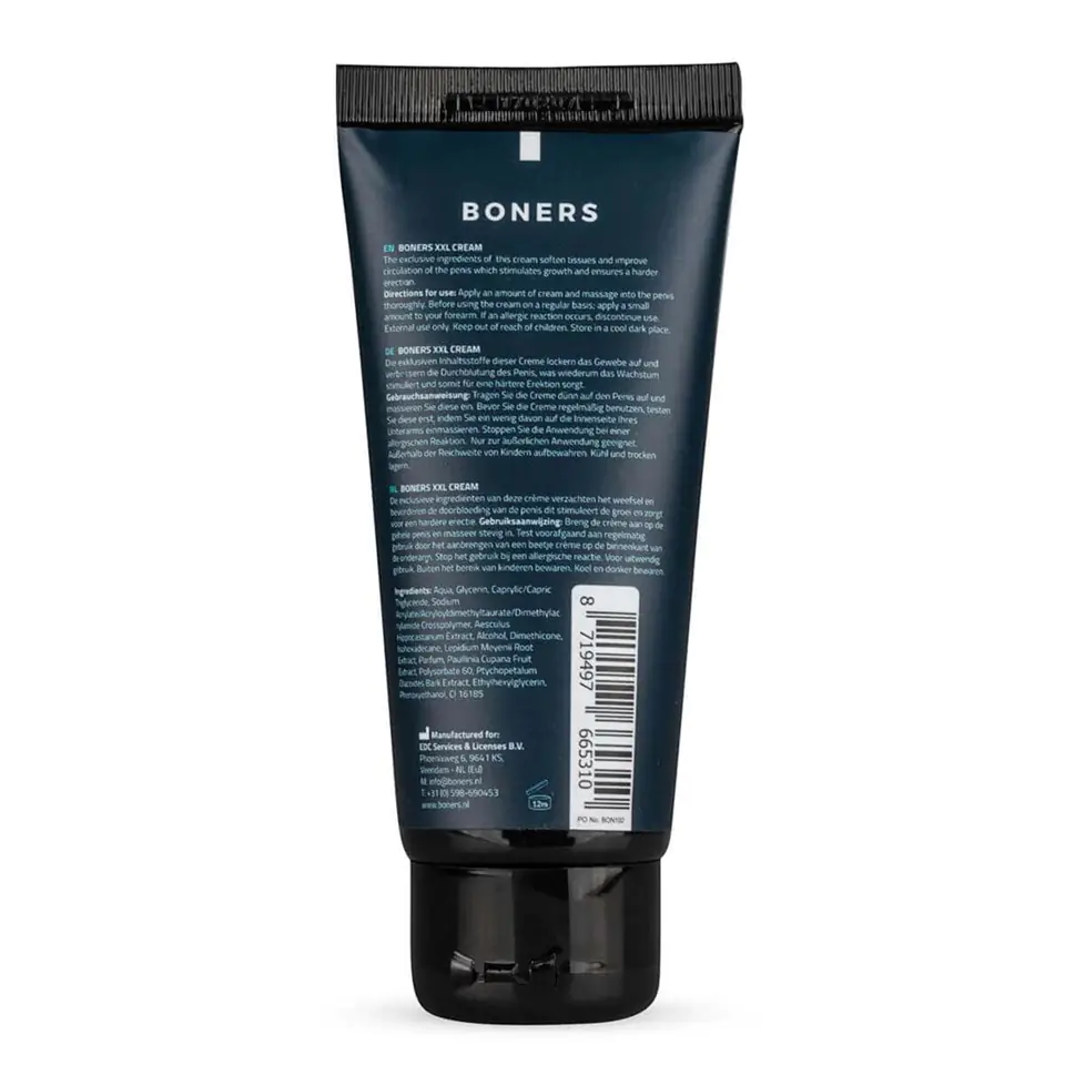 Boners Essentials XXL - intim krém férfiaknak