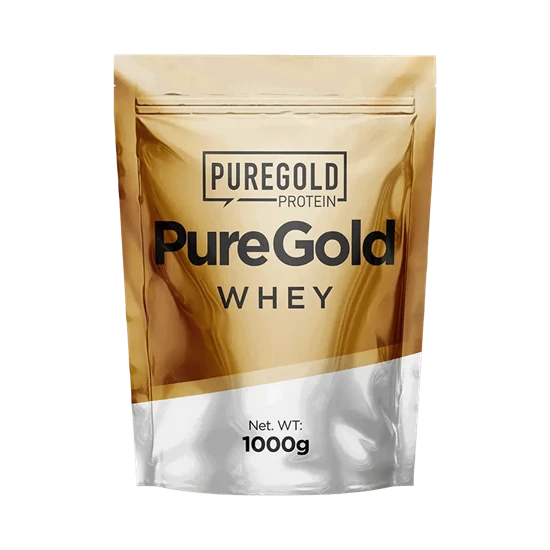 Whey Protein fehérjepor - 1000 g - PureGold - mogyoróvaj