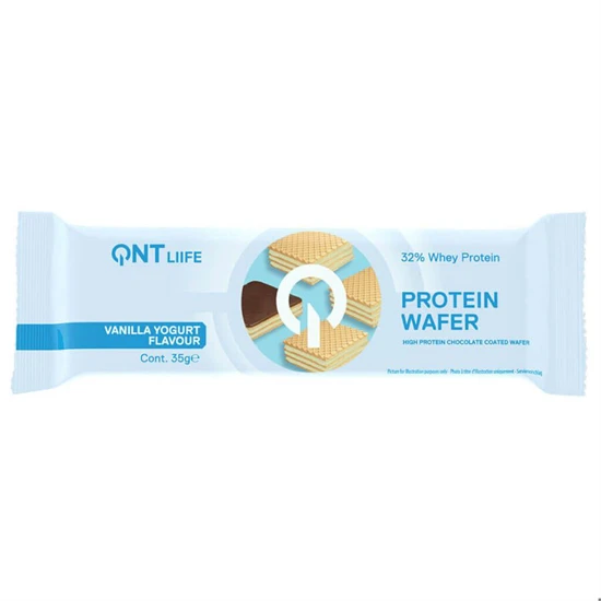 QNT Protein Wafer Bar - joghurt vanília - 35 g