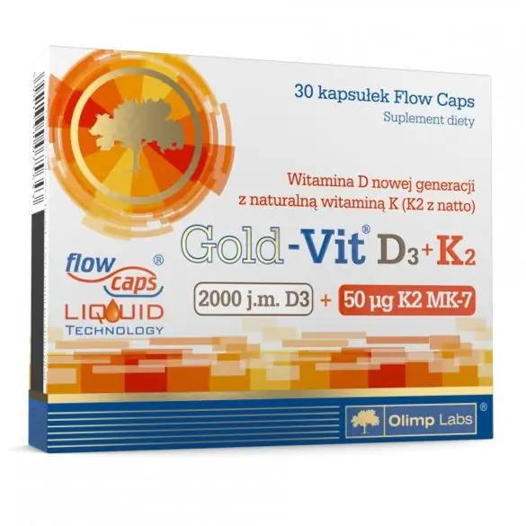 Olimp Gold-Vit D3 + K2