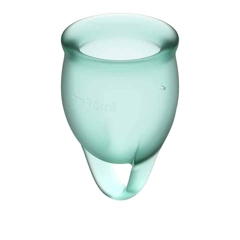 Feel confident Menstrual Cup Dark Green