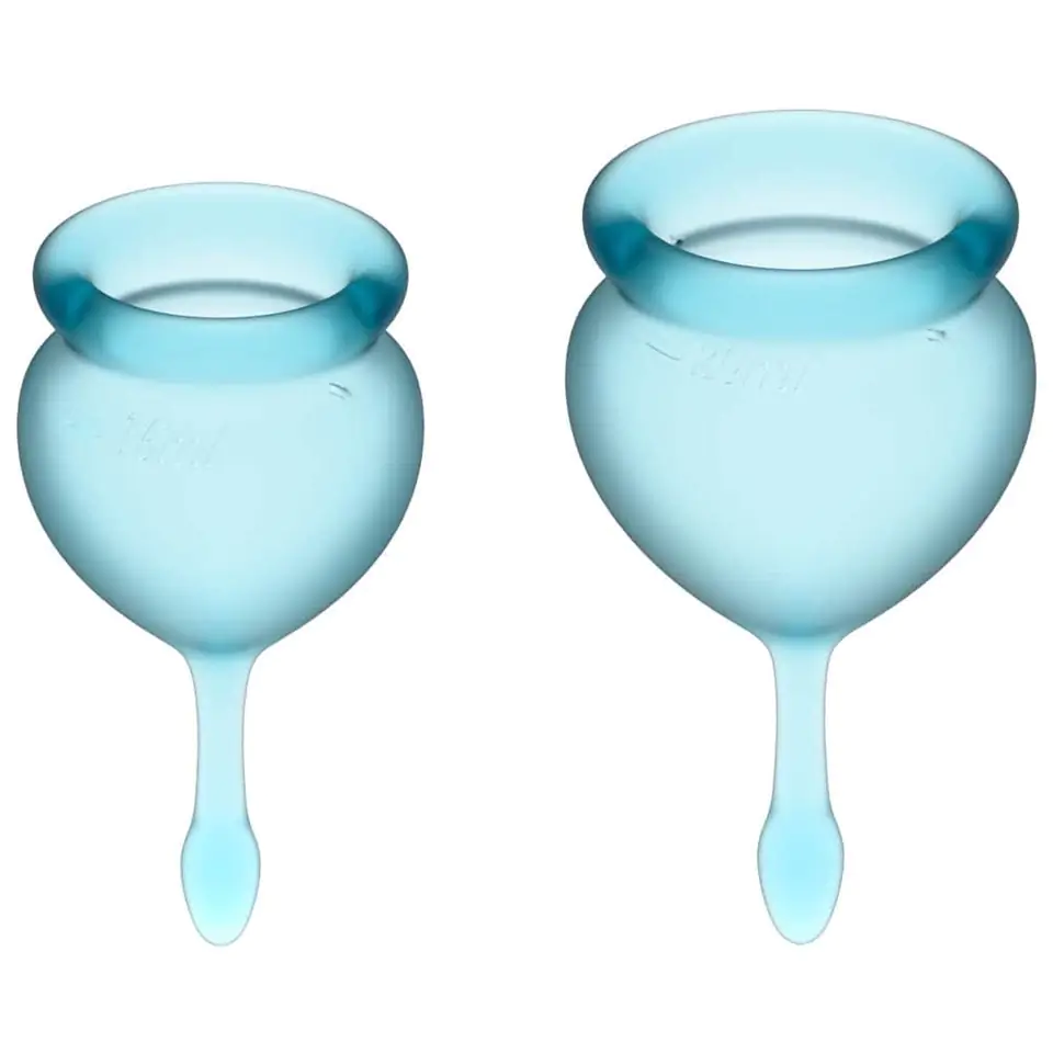 Feel good Menstrual Cup (light blue)