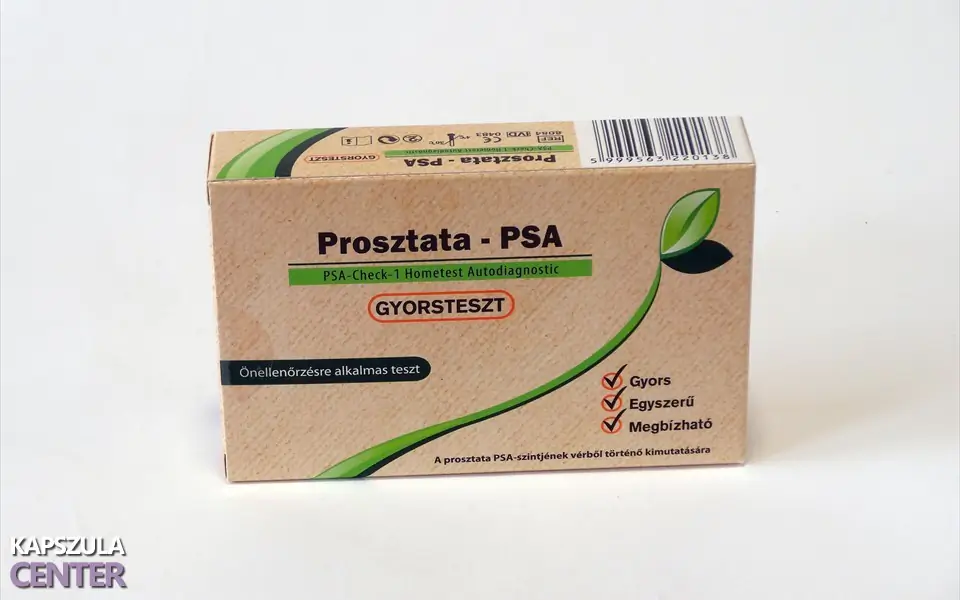 prosztata gyulladás teszt