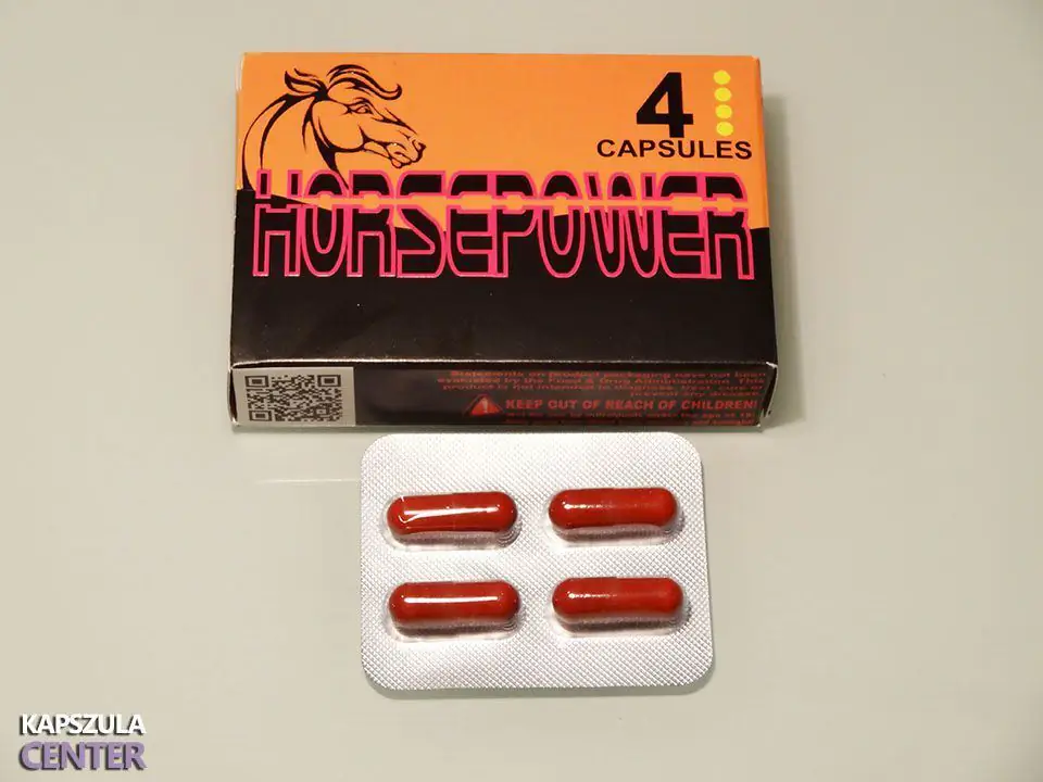 Horse Power Potencianövelő doboz és kapszula