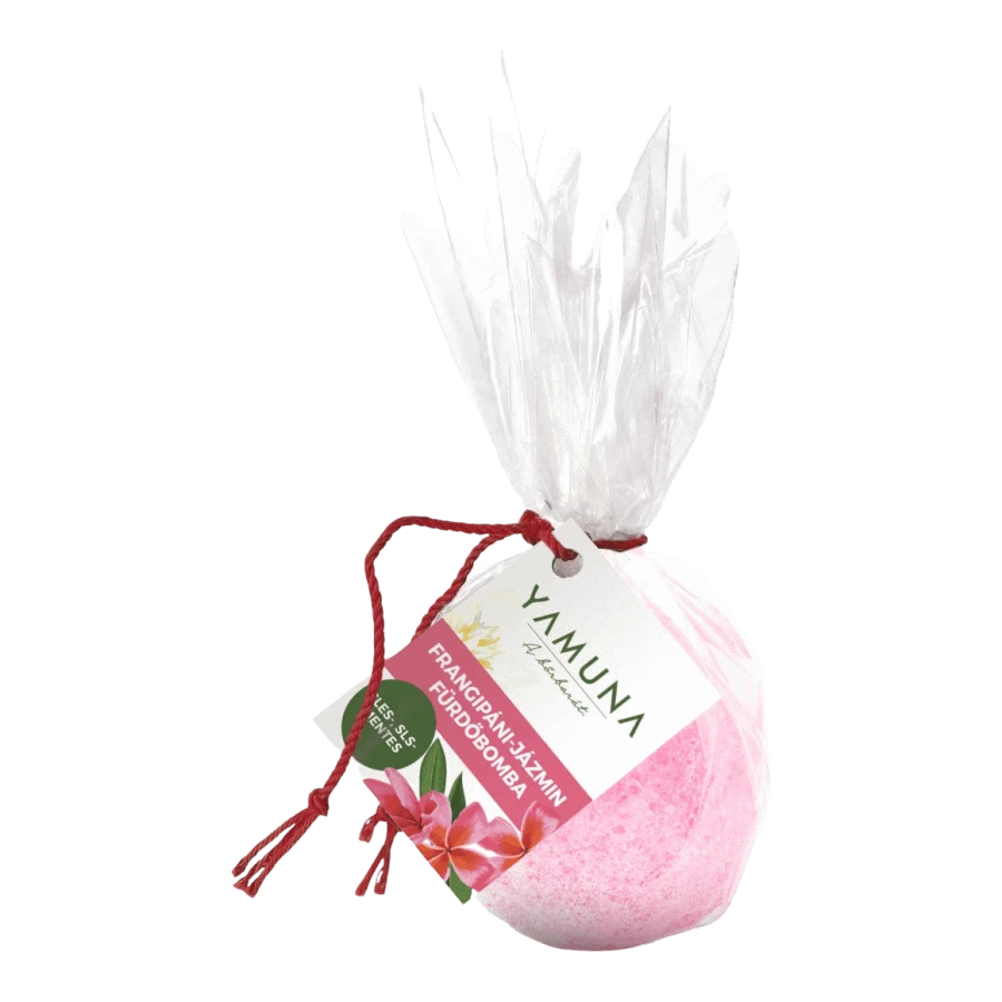 Frangipáni-jázmin fürdőbomba 90g