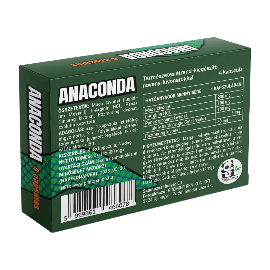 Anaconda - 4db kapszula