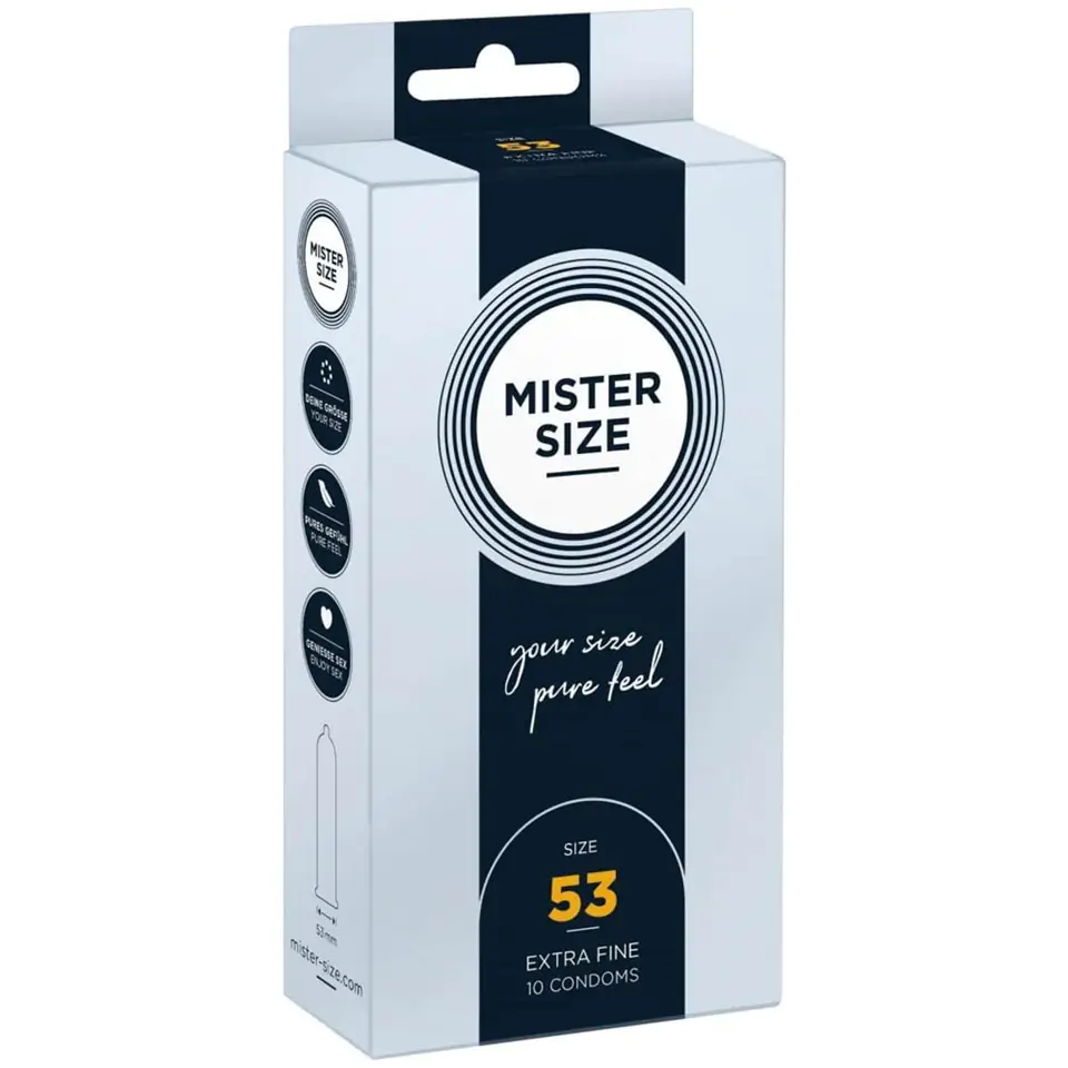 MISTER SIZE 53 mm Condoms 10 pieces