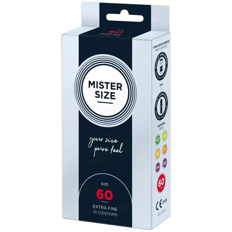 MISTER SIZE 60 mm Condoms 10 pieces