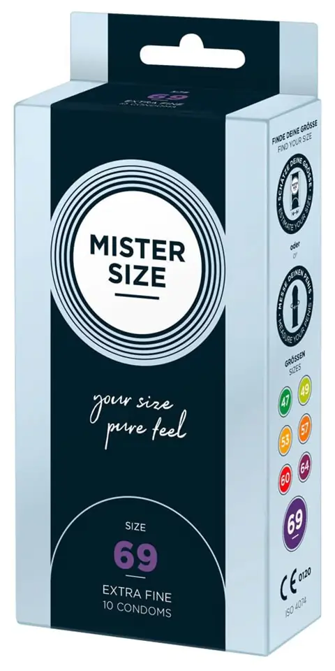 MISTER SIZE 69 mm Condoms 10 pieces
