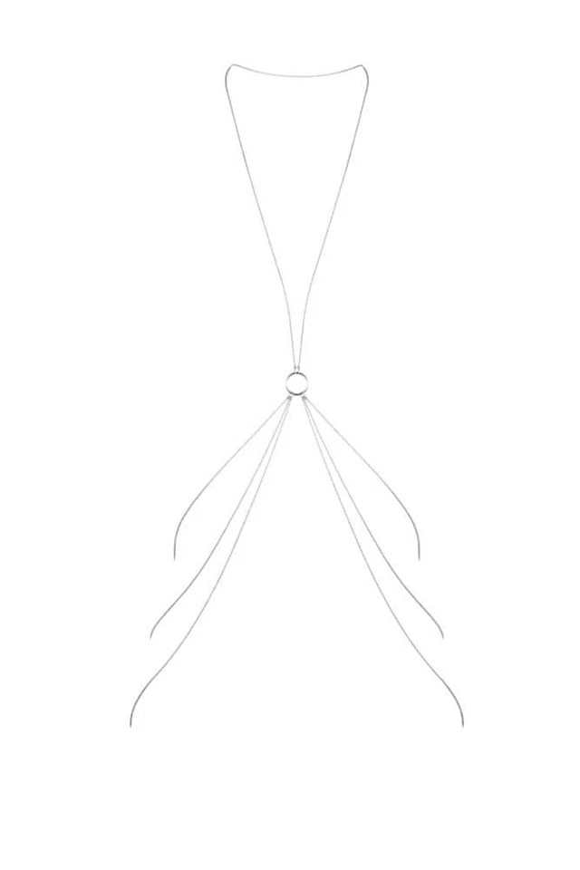 Magnifique 8 Body Chain - Silver