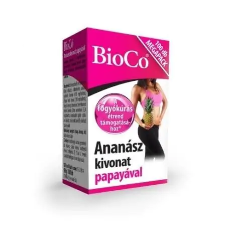 BioCo Ananász Kivonat Papayával