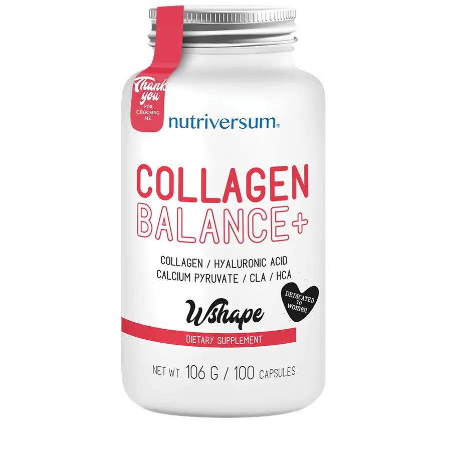 Collagen Balance+ - 100 kapszula - WSHAPE - Nutriversum