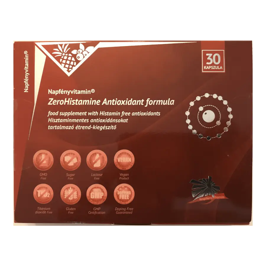 ZeroHistamine Antioxidáns formula (30db) - Napfényvitamin
