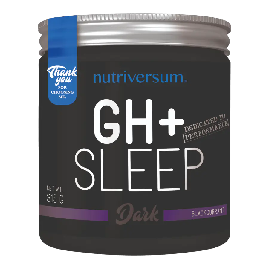 GH+Sleep - 315 g - DARK - Nutriversum