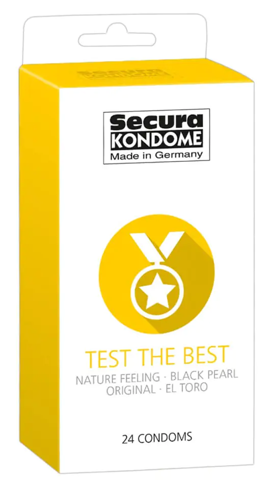 Secura Test the Best - óvszer válogatás