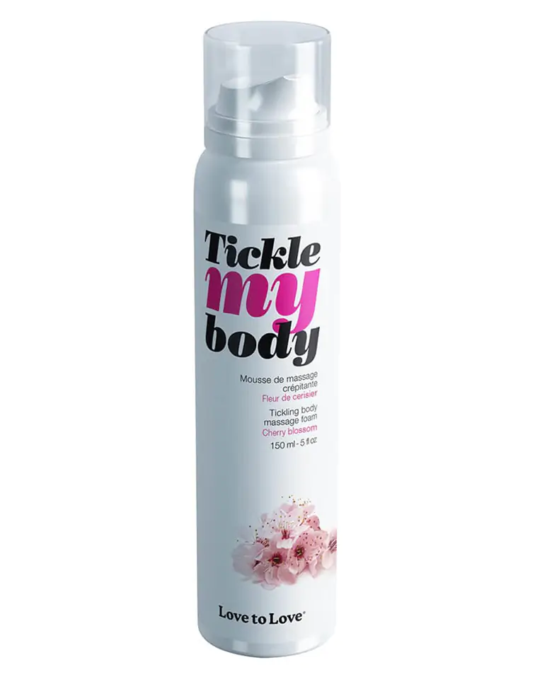 Tickle my body - masszázs hab - cseresznyevirág