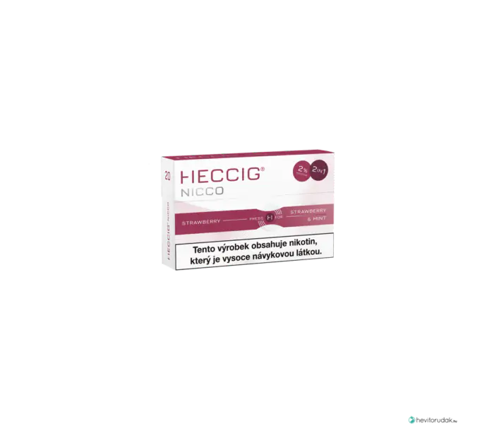 Heccig Nicco - Eper 2in1 ízhatású nikotinos hevítőrud