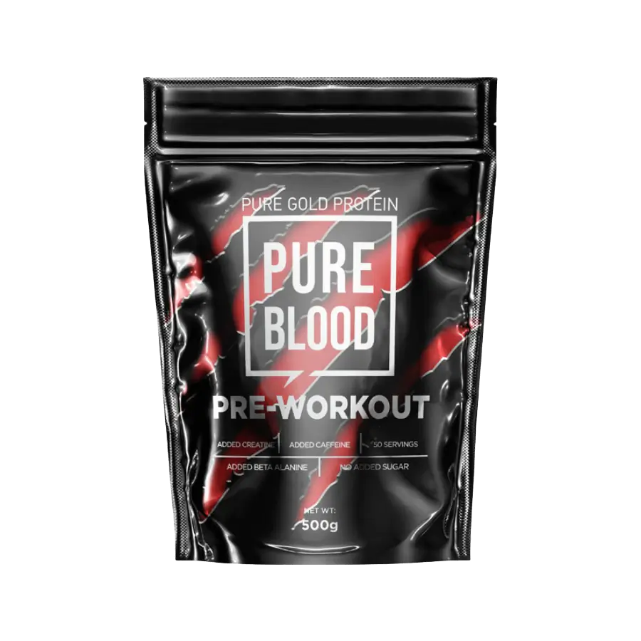 Pure Blood edzés előtti energizáló - 500g - Tutti Frutti - P