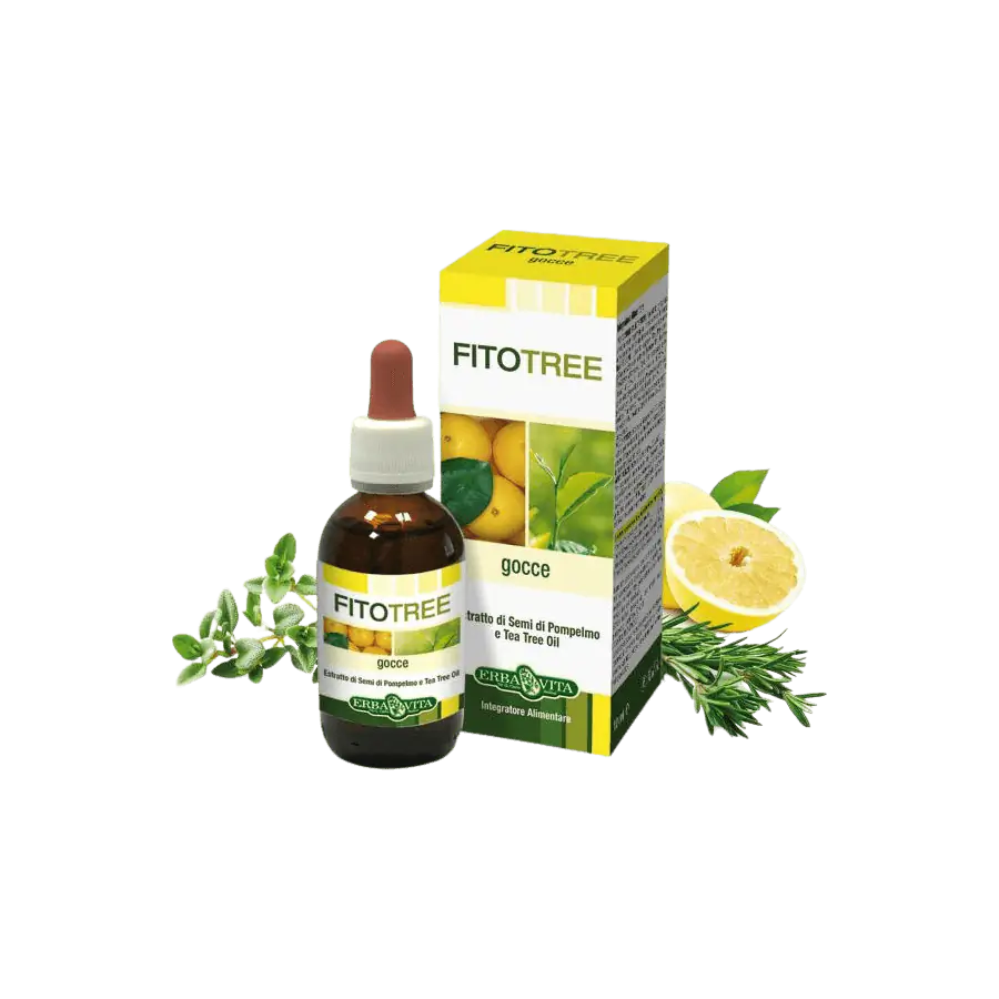 FitoTree Baktériumölő, fertőtlenítő grapefruit, teafa, rozmaring és kakukkfű olaj - 10 ml - Natur Tanya