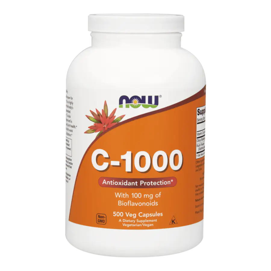 C-1000 - 500 vegán kapszula - NOW Foods