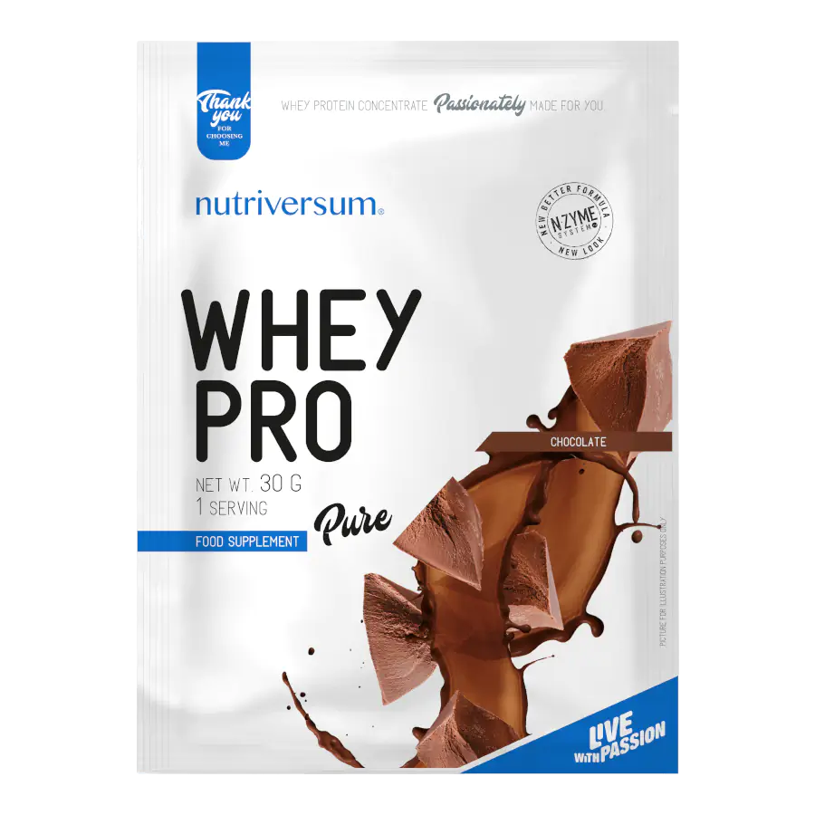 Whey PRO - 30 g - PURE - Nutriversum - csokoládé