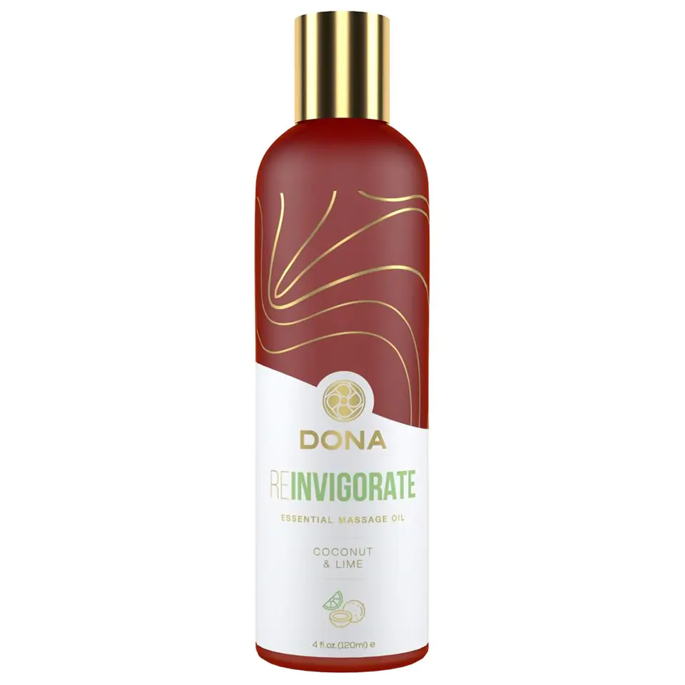 Dona Reinvigorate - vegán masszázsolaj - kókusz-lime