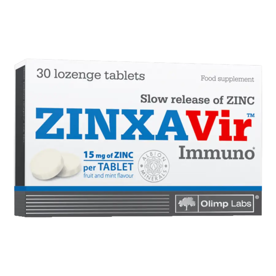 ZINXAVir Immuno - 30 ionos szopogató tabletta - Olimp Labs