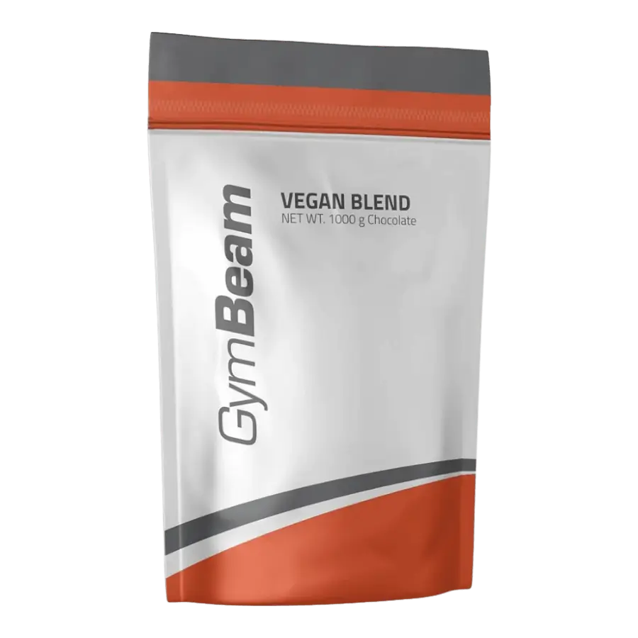 Vegan Blend fehérje - 1000 g - csokoládé - GymBeam
