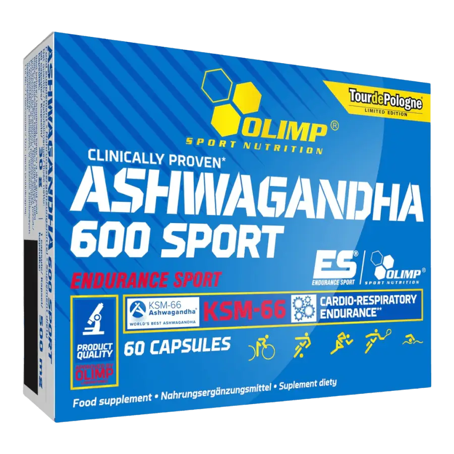 Ashwagandha 600 Sport - 60 kapszula - Olimp Sport Nutrition