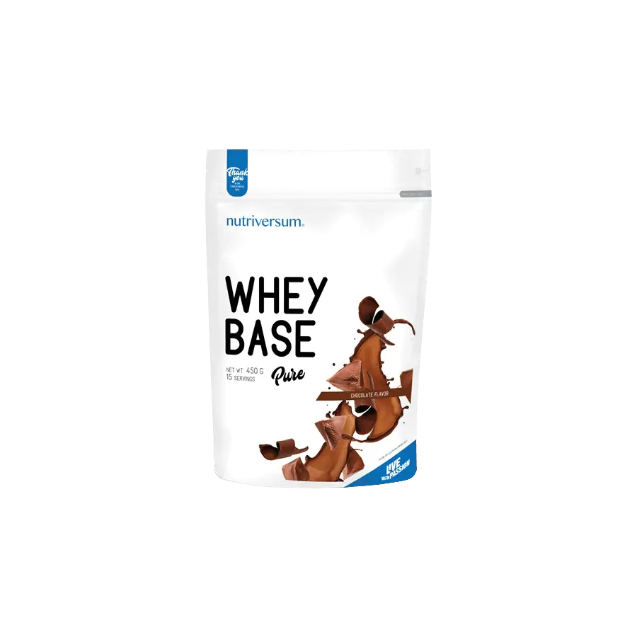 Whey BASE - 450 g - PURE - Nutriversum - csokoládé