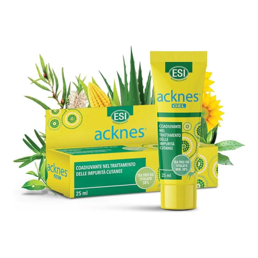 aCknes gél - aknés bőrre, mint pattanás, mitesszer, fekete, illetve fehér tömlők, gyulladt göbök - 25 ml - ESI