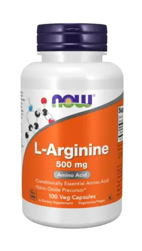 NOW L-ARGININE 500 MG - 100 DB