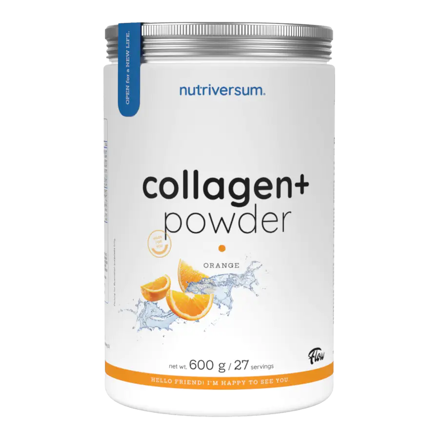 Collagen+ Powder - 600 g - narancs - Nutriversum