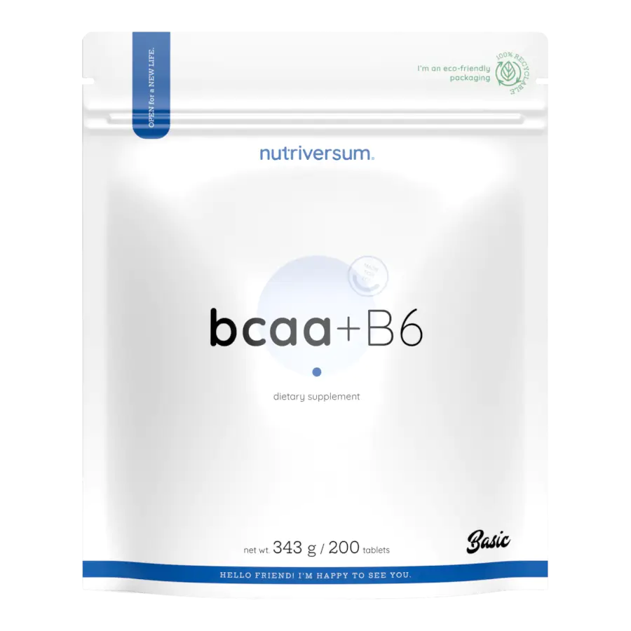 BCAA + B6 - 200 tabletta - Nutriversum