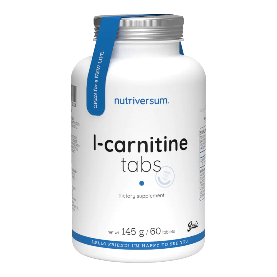 L-Carnitine Tabs - 60 tabletta - Nutriversum