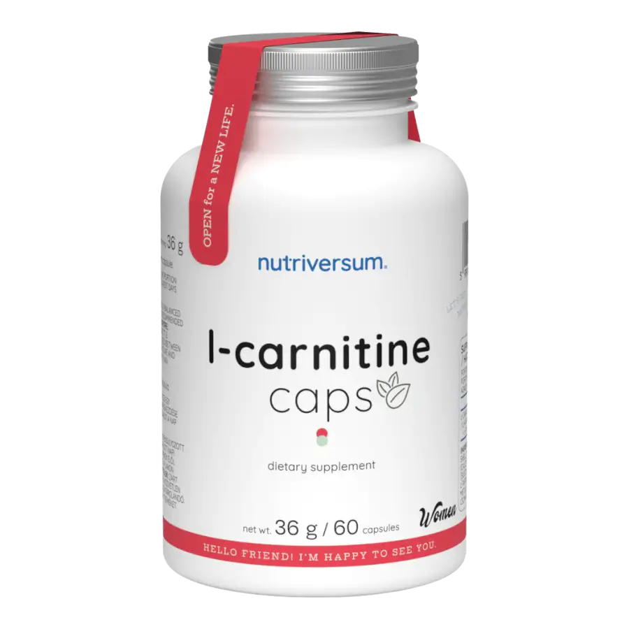L-Carnitine Caps - 60 kapszula - Nutriversum