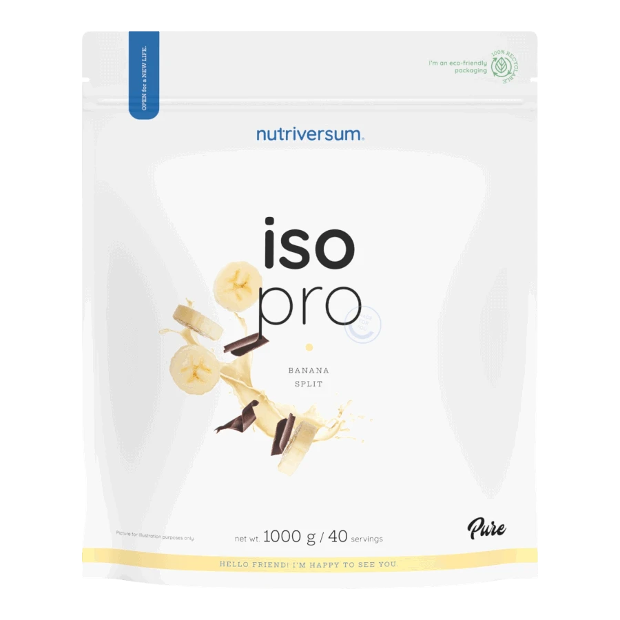 ISO PRO - 1000 g - banán split - Nutriversum