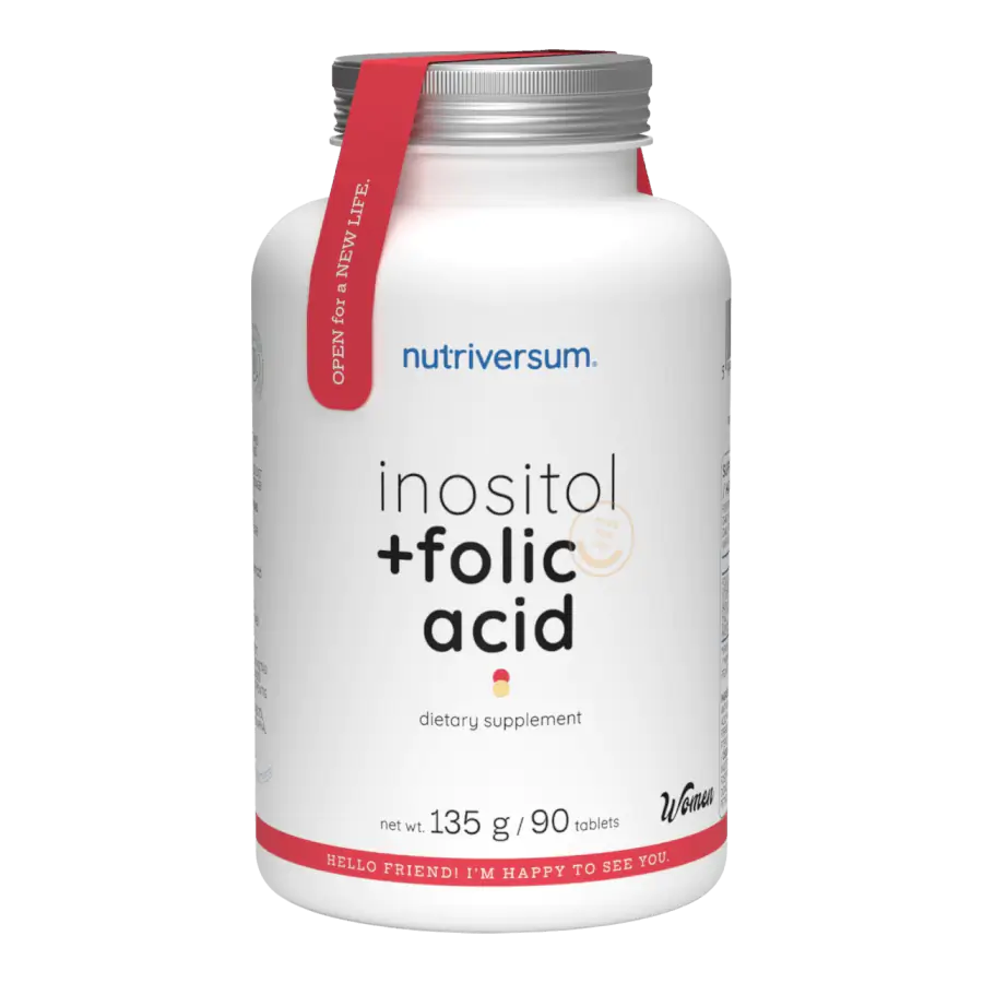 Inositol + Folic Acid - 90 tabletta - Nutriversum