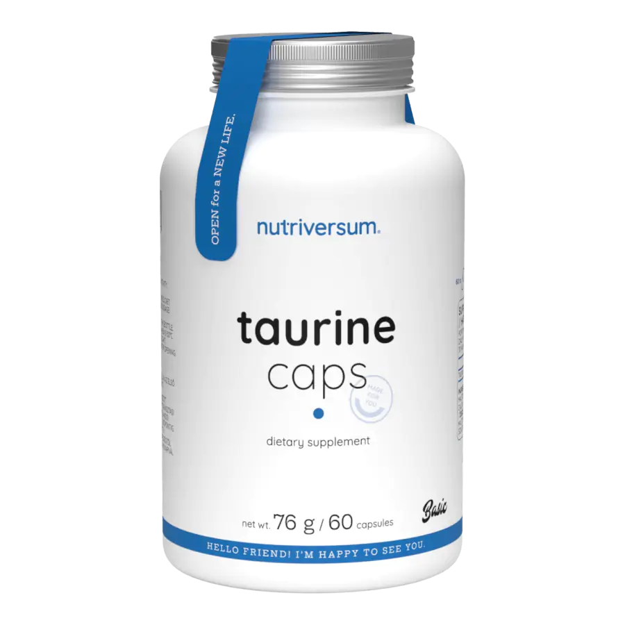 Taurine - 60 kapszula - Nutriversum