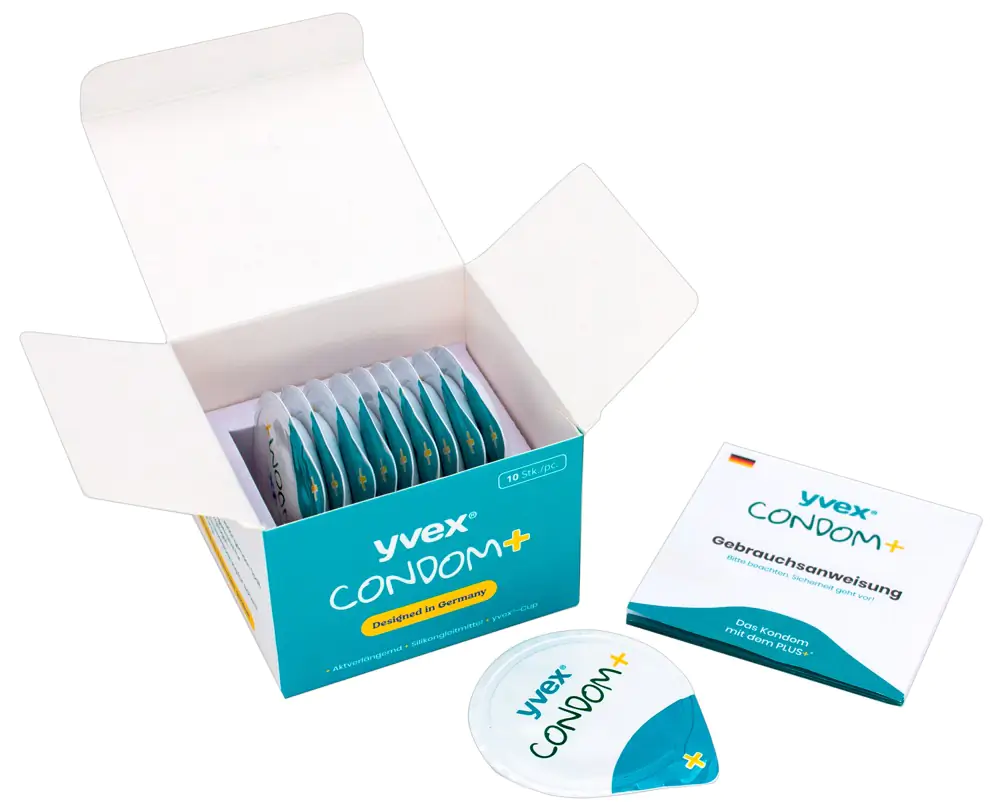 Yvex condom+ - extra vékony óvszer (10db) - 52mm