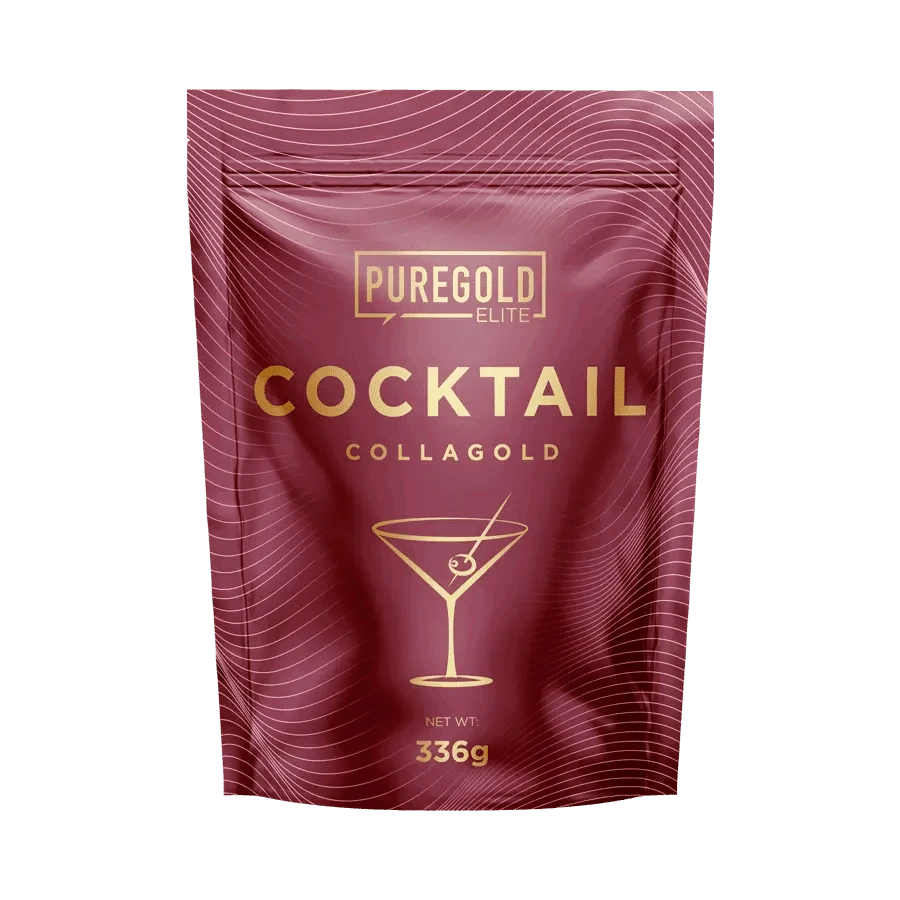 CollaGold Cocktail Marha és Hal kollagén italpor hialuronsavval - Mojito - 336 g - PureGold