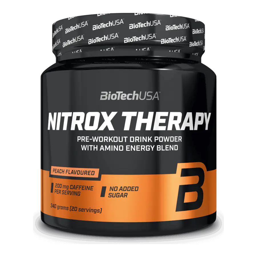 NitroX Therapy 340g őszibarack - BioTech USA