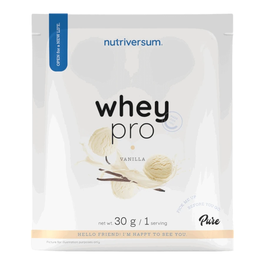 Whey PRO - 30 g - vanília - Nutriversum