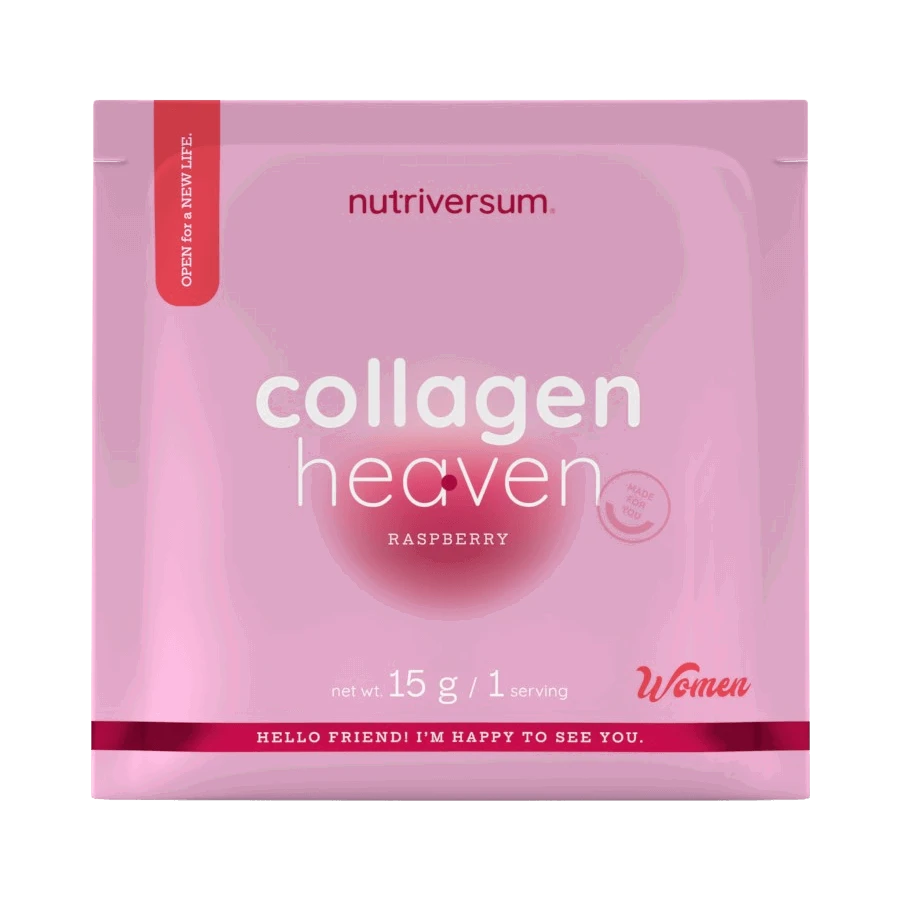 Collagen Heaven - 15 g - málna - Nutriversum