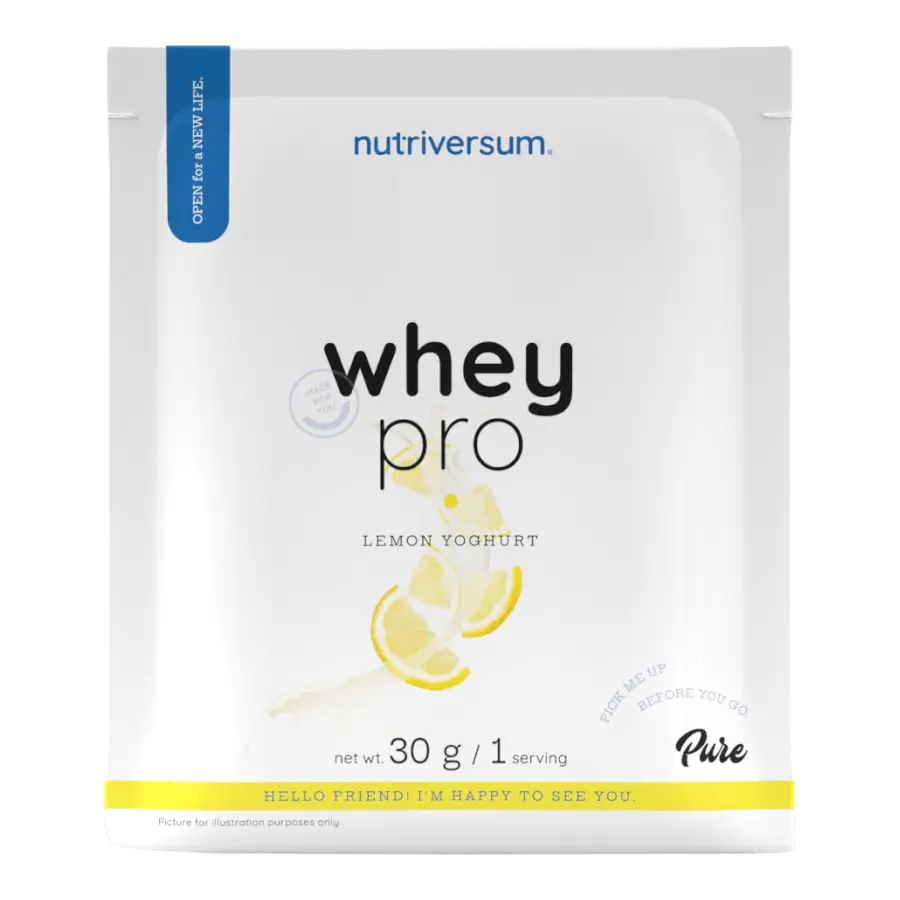 Whey PRO - 30 g - citrom-joghurt - Nutriversum