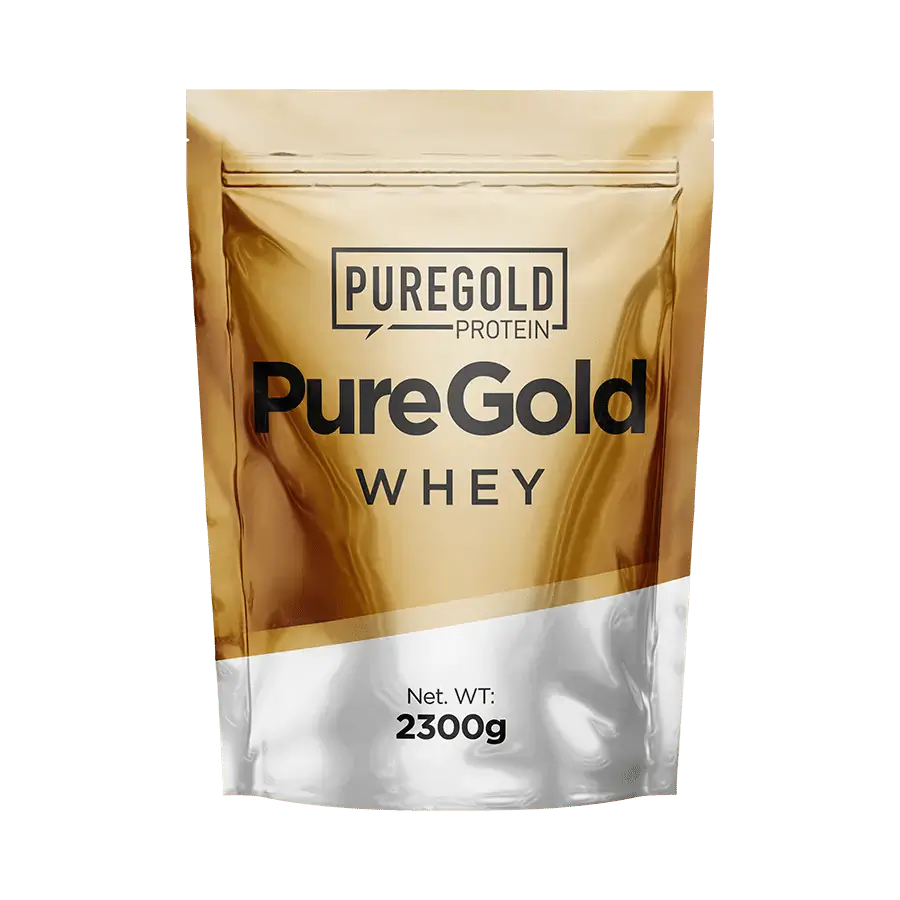 Whey Protein fehérjepor - 2300 g - PureGold - krémes cappuccino