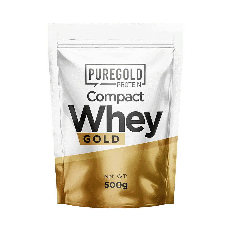 Compact Whey Gold fehérjepor - 500 g - PureGold - cookies &amp; cream