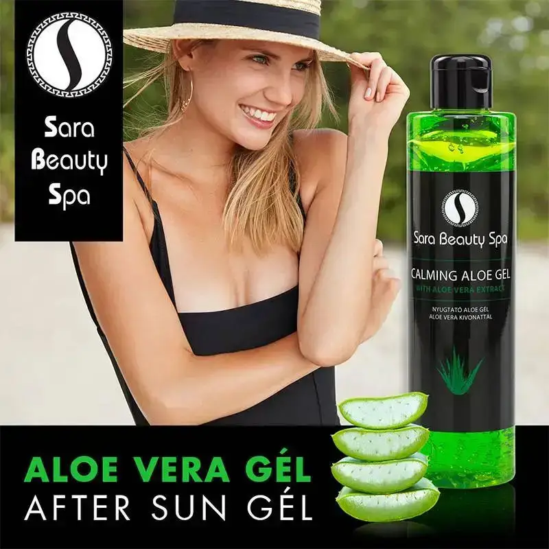 Nyugtató Aloe Vera gél - 500ml - Sara Beauty Spa