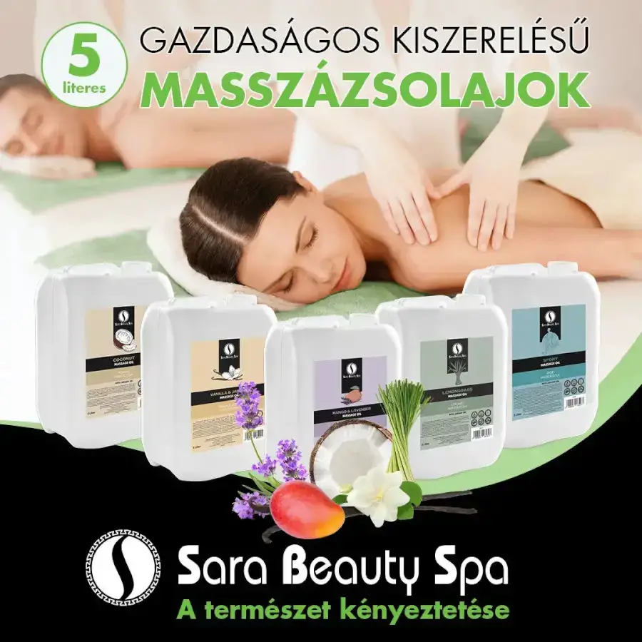 Citromfű masszázsolaj - 5000ml - Sara Beauty Spa