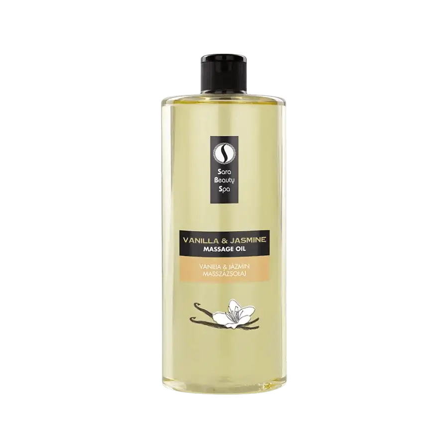 Vanília és Jázmin masszázsolaj - 1000ml - Sara Beauty Spa